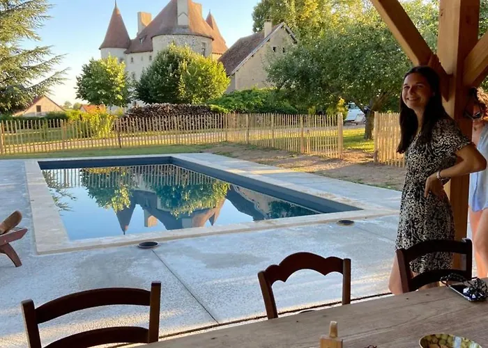 Authentique Grange Du Xveme Siecle Avec Jardin Et Animaux Admis - Fr-1-489-275 別荘 Saint-Étienne-de-Vicq